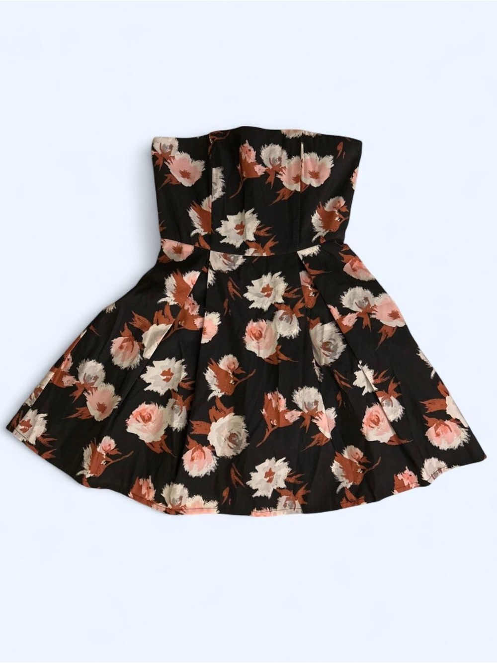 Forever 21 strapless floral dress
